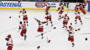 The Canes take the Stanley Cup!