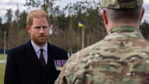 Prince Harry Makes Virtual Appearance During Family's Trooping the Colour