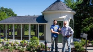 NC businessman donates Queen Anne-style chicken coop to vice president’s mansion