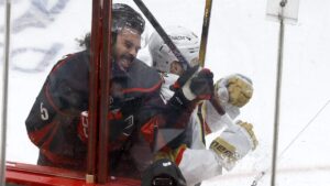 How the Canes, Golden Knights handle playoff pain: ‘Everybody’s dealing with it’