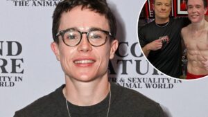 Elliot Page Shows Off Ripped Body and 6-Pack Abs After Boxing Training