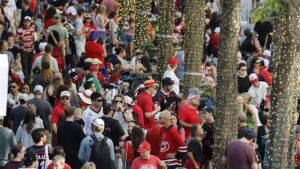 Thousands celebrate Carolina Hurricanes’ Stanley Cup win in downtown Raleigh. See photos