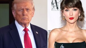Trump Mocks Taylor Swift and Travis Kelce's MSG Marriage Announcement