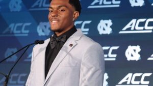 ‘Tampering’ or not, top receiver confident in choice to remain with UNC football