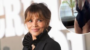 Halle Berry Shows Off Her Bare Backside in Cheeky Thong Swimwear on Vacation