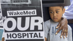 Opponents urge Wake commissioners to block WakeMed merger with Atrium Health