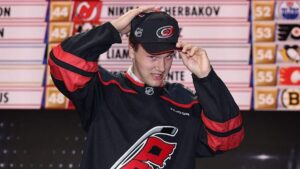 Hurricanes’ first pick in NHL draft willing to wait his turn, keep working