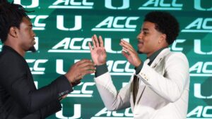 ‘Business is business.’ QB Darian Mensah describes his move from Duke to Miami