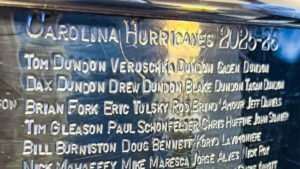 Hurricanes names engraved on Stanley Cup. Why is Tom Dundon’s family included?