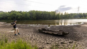 On Falls Lake, the Triangle’s drought looks terrible in spots, normal in others. Why?