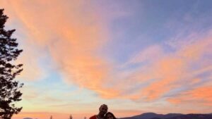 Kim Kardashian and Lewis Hamilton Spend Time Together on Cozy Lake Getaway