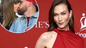 Karlie Kloss Dodges Question About Taylor Swift and Travis Kelce's Wedding