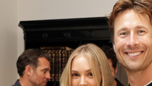 Glen Powell Hard Launches Michelle Randolph Romance With Kissing Photo