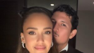 Jessica Alba and Danny Ramirez Pack on the PDA During Taylor Swift's Wedding
