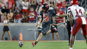 Inside Drew Lovelace’s transition from NC State men’s soccer to football